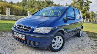 Opel Zafira A 2003 1.8 16v 125KM Comfort Prezentacja Samochodu