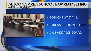 Altoona Area School Board Meeting