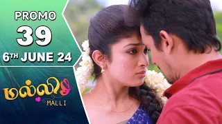 Malli Serial | Episode 39 Promo | 6th June 24 | Nikitha | Vijay | Saregama TV Shows Tamil