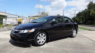 SOLD 2009 Honda Civic LX Sedan Meticulous Motors Inc Florida For Sale