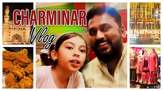 Charminar Night Shopping | Ramzan Street Food | Family Trip 👨‍👩‍👧‍👧