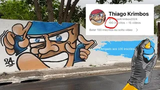 Fazendo graffiti vandal de dia EP01 - Primeiro vídeo do canal