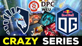 CRAZY SERIES, TIER 5 ITEM !!! OG vs LIQUID - DPC WEU DIVISION 1 DOTA 2