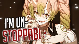 Nightcore - Unstoppable (Rock Version) (Lyrics)