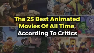 The 25 best animated movies of all time, according to critics