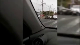 Последствия тройного ДТП на Щекинском шоссе попало на видео