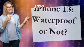 Is iPhone 13 waterproof?