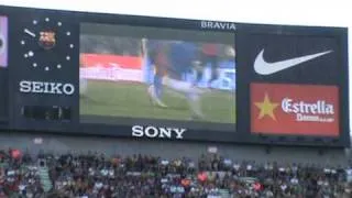 FC Barcelona - Ac Milan pre match line up - Ronaldinho Tribute