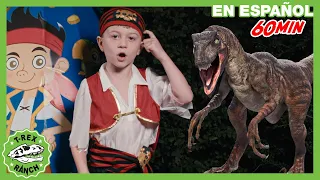 ¡Piratas y Dinosaurios! | Videos de dinosaurios y juguetes para niños