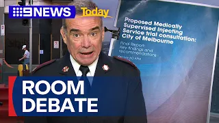 Victoria Government scraps plans for a second safe injecting room | 9 News Australia