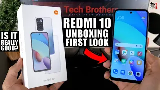 Why Does Everyone LOVE This Smartphone? Redmi 10 Unboxing & First Look (1/5)
