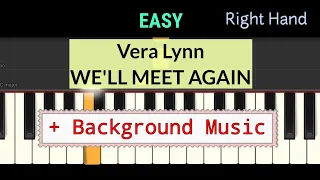 Vera Lynn - WE'LL MEET AGAIN - piano right hand only