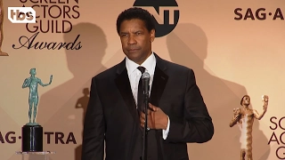 Denzel Washington: Press Room Q&A | 23rd Annual SAG Awards | TBS