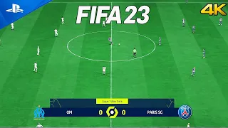 PSG Vs Olympique de Marseille | Ligue 1 2023 | FIFA 23 PS5 4k