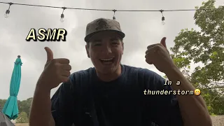 ASMR | In a thunderstorm