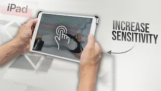 How to Increase iPad Touch Sensitivity (tutorial)