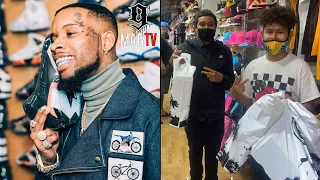 Tory Lanez Surprises 2 Teens By Paying For Their Jordan Sneakers! 👟