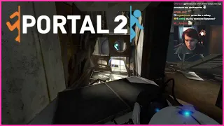 Юзя играет в Portal 2 | 24.03.22 | UselessMouth Stream