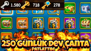 250 Günlük Çantayı PATLATTIK - Rise of Kingdoms