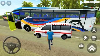 Luxury Coach Bus Driving In Indonesia - Drive Between Cities - Android Gameplay