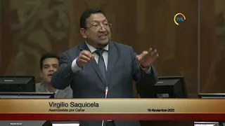 Presidente de la Asamblea Nacional del Ecuador,  Virgilio Saquicela - Sesión 813 - #JuicioPolítico