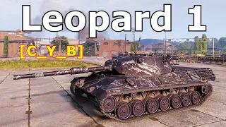 World of Tanks Leopard 1 - 10 Kills 11,8K Damage (1vs5)