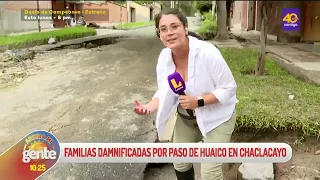 📹Arriba Mi Gente| La activación de la quebrada 'Los Cóndores' en Chaclacayo ha dejado damnificados