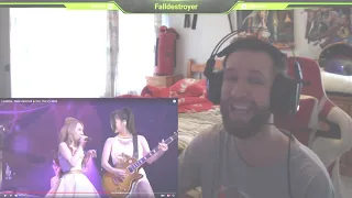 Lovebites  Raise some hell live   (five of a kind) Fallen Army Reaction We raised some hell together