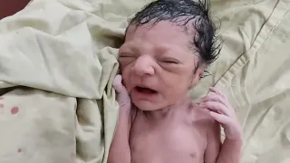 Brave Newborn baby Lost Mother just after birth 😢