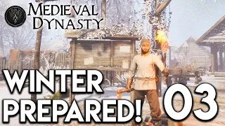 Medieval Dynasty Lets Play - Preparing For Winter! E3