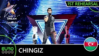 AZERBAIJAN EUROVISION 2019 1ST REHEARSAL (REACTION) : Chingiz - 'Truth'