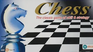 #Shorts Unboxing new Chess set with platform and  pieces under 200 Rs.