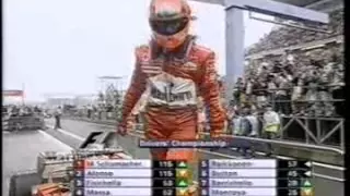 Última vitória de Michael Schumacher - GP da China 2006