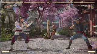 My Liu Kang Kombos With Kung Lao Kameo (Mortal Kombat 1) (MK12) Shaolin Monks
