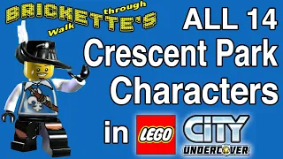 All 14 Crescent Park Characters in LEGO City Undercover