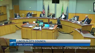 Lincoln City Council Meeting August 22, 2022