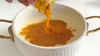 "Golden Milk" Super recipe for milk and turmeric. Delicious and very easy