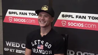 PFL 2021 Finals: Chris Wade Pre-fight Media Scrum