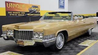 1970 Cadillac DeVille Convertible | For Sale $17,900