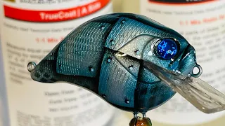 How to use True Coat Epoxy For custom Fishing Lures,  Lure Painting