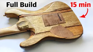 Handcrafting an Ultra Stratocaster (Full Build & Sound Test)