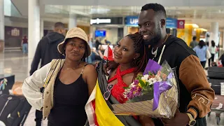 CHRIS EVANS AND CHOSEN BECKY HAVE JET IN SAFELY IN TORONTO FOR THE ANNUAL AFRICAN DESCENT SUMMIT