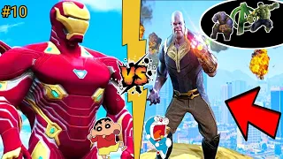 GTA 5 | IRON MAN SAVED HULK | PART-10 |BIGGEST ZOMBIE APOCALYPSE IN GTA 5