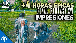 FINAL FANTASY 16 Gameplay Impresiones | JUGUE 4h ÉPICAS en FF XVI