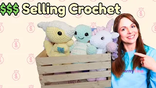 Make a Full Time Income Selling Crochet - 5 Tips for Selling at Markets!