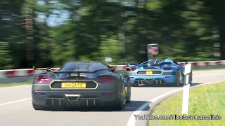 17 Koenigsegg Brutal Sound !! (Regera - Vader - Thor - Naraya and co)