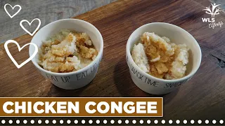 Chicken Congee, a great recipe for the pureed stage after weight loss surgery