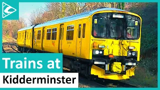 Trains at Kidderminster 26/01/2022