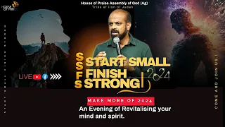 LIVE - "START SMALL FINISH STRONG"| Kannada | House Of PraiseAG | With Rev.Santosh Gokavi