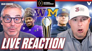 Washington-Michigan Reaction: Jim Harbaugh wins national championship, NFL next? | Colin Cowherd